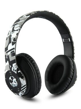 Disney Mickey Mouse Wireless Bluetooth Over-Ear Headphones Black - NEW